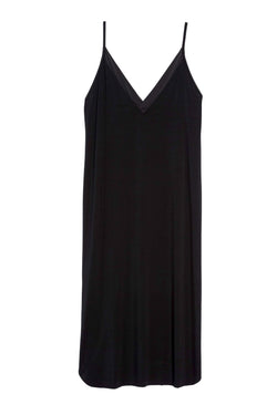 Commando Midnight-Black Butter/Satin Chemise thumbnail 3