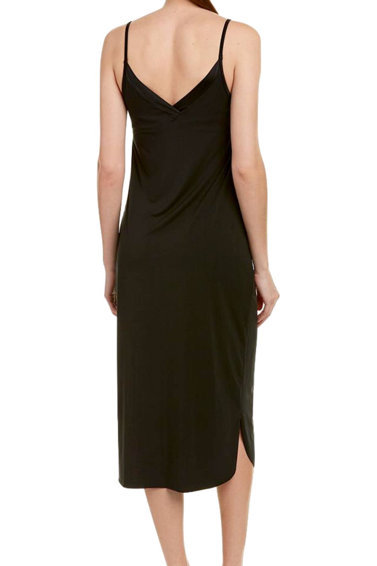 Commando Midnight-Black Butter/Satin Chemise