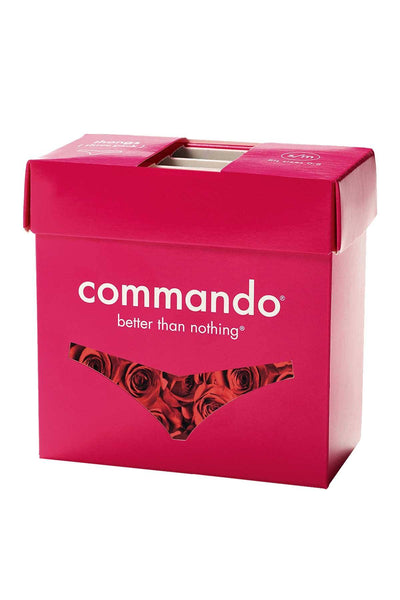 Commando Red/Black/Animal Classic Thong 3-Pack