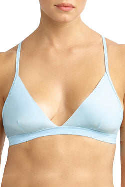 Commando Something-Blue Embroidered Crown Bralette thumbnail 2