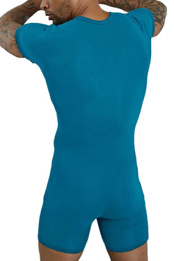Contour Teal Luxe Jersey Onesie thumbnail 2
