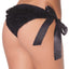 Coquette Black Polka Dot Mesh Panty