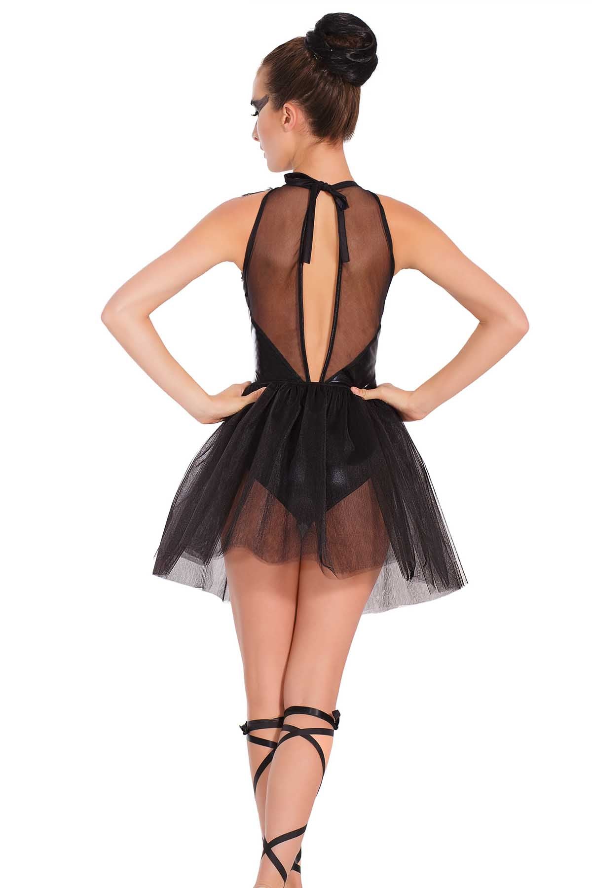 Coquette Black Raven / Black Swan 2-in-1 Costume
