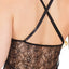 Coquette Black Rigid Lace Cami