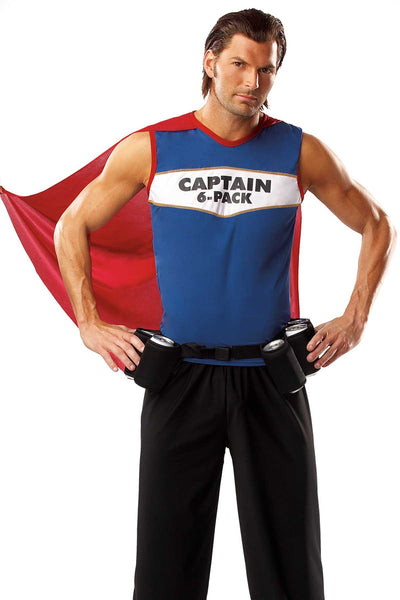 Coquette Captain 6-Pack Costume