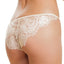 Coquette Ivory Satin & Eyelash Lace Panty