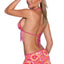 Coquette Pink Fringed Disco Lingerie Costume
