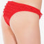 Coquette Red Ruffle Mesh Panty