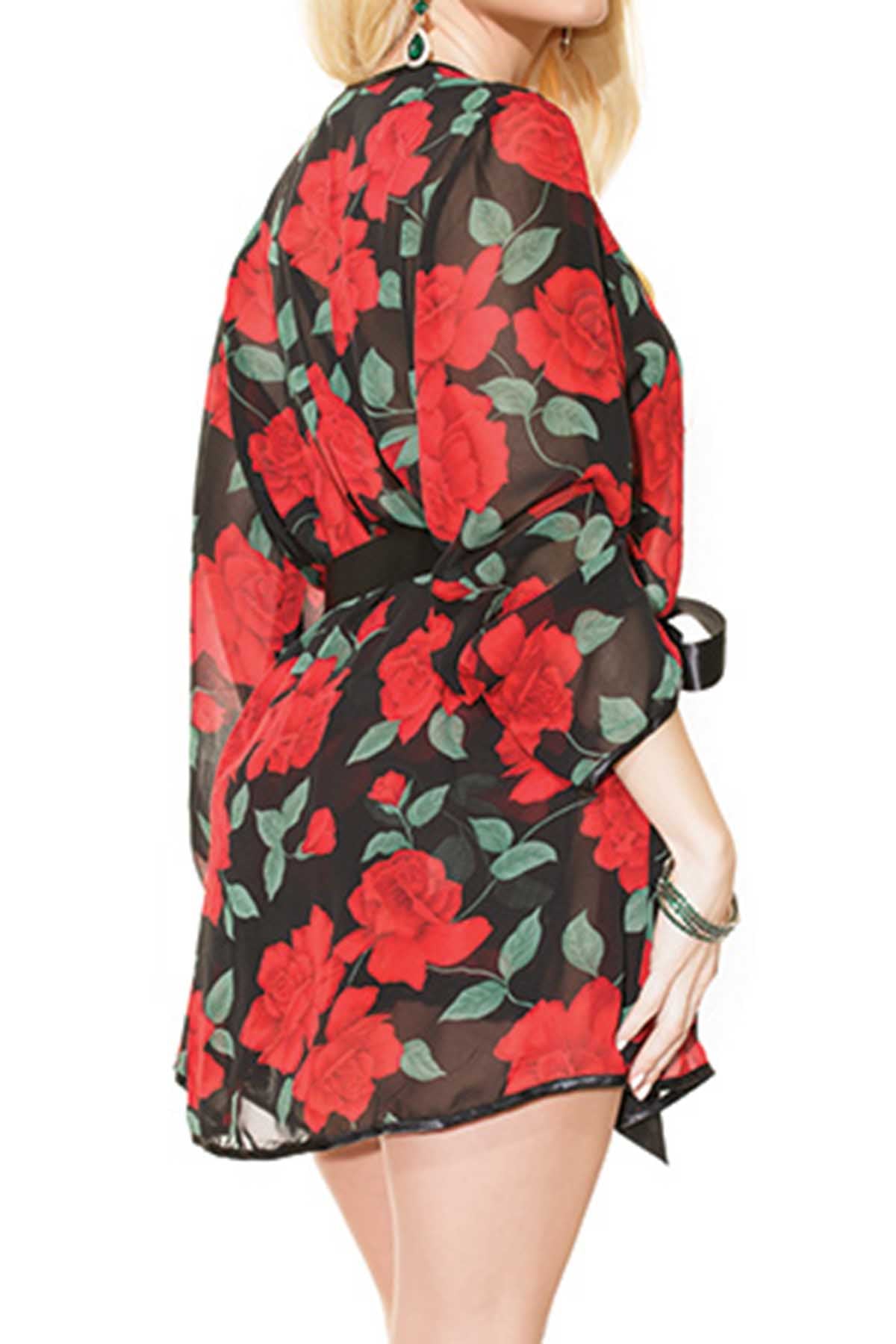 Coquette Roses Passion Play Robe – CheapUndies