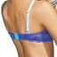 Coquette Two-Tone Blue Lace Bra