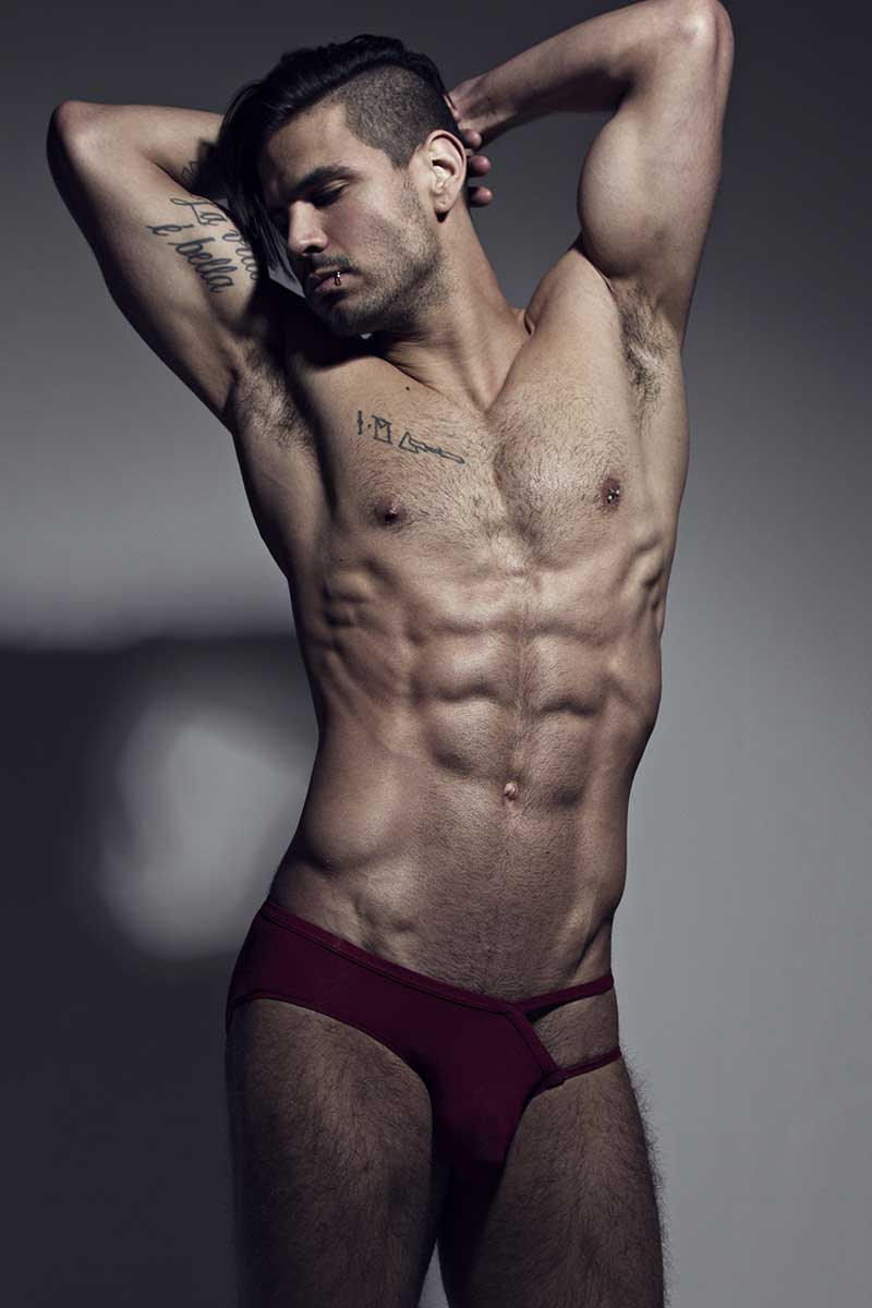 Core Red Exposed Brief
