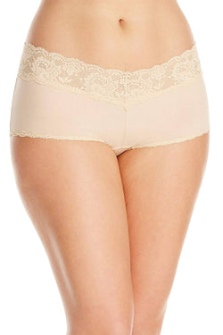 Cosabella Blush-Nude Never-Say-Never Extended Boyshort thumbnail 3