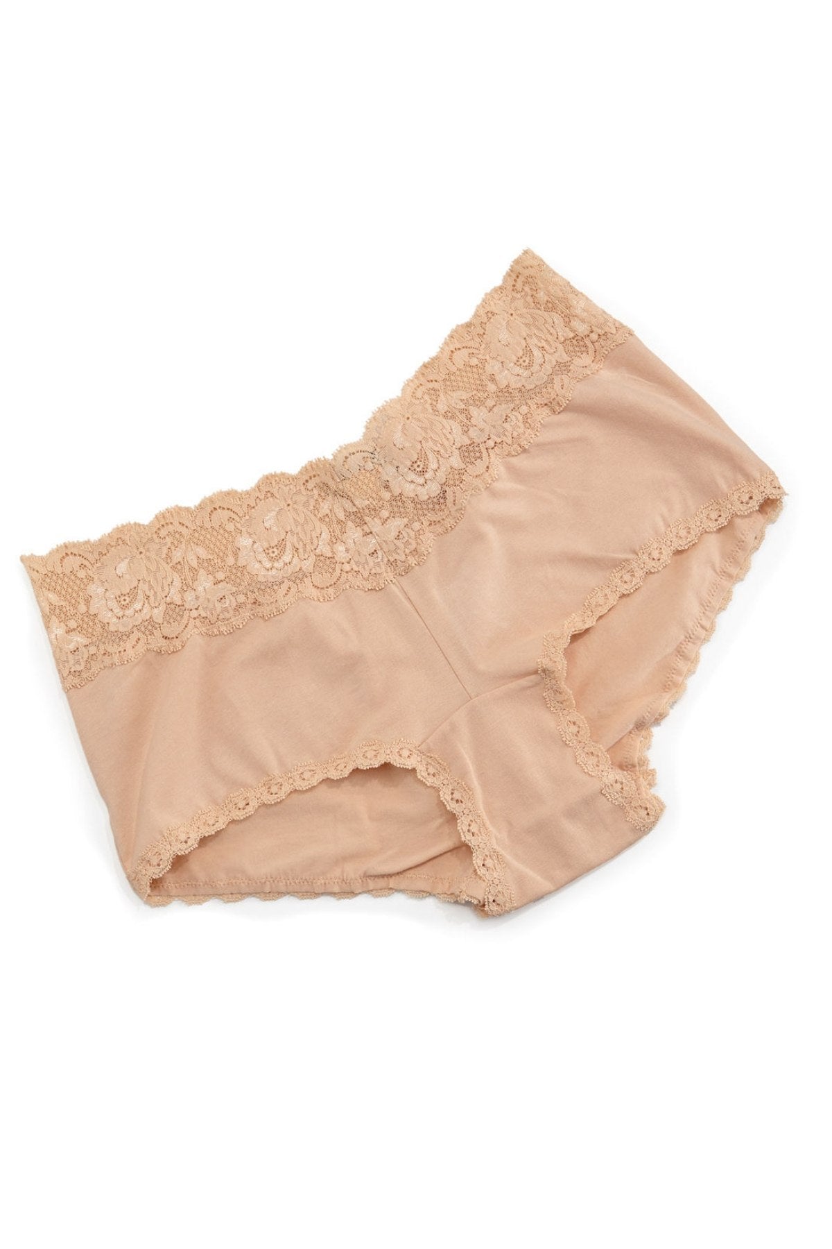 Cosabella Blush-Nude Never-Say-Never Extended Boyshort
