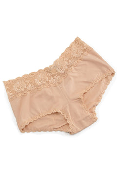 Cosabella Blush-Nude Never-Say-Never Extended Boyshort thumbnail 1
