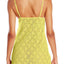 Cosabella Malibu Yellow Adore Semi Sheer Lace Babydoll Chemise