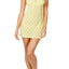 Cosabella Malibu Yellow Adore Semi Sheer Lace Babydoll Chemise