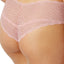 Cosabella Rose-Grey/Zebra Sweet-Treats Lace Cheeky Hot-Pant