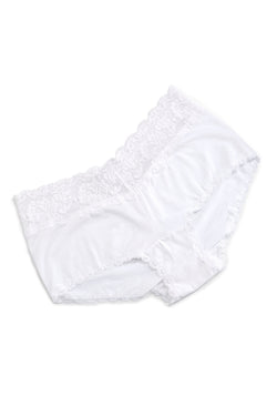 Cosabella White Never-Say-Never Extended Boyshort thumbnail 2