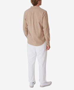 Cotton On Camden Long Sleeve Shirt Desert Check thumbnail 2