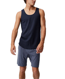 Cotton On Organic Jersey Sleep Shorts Dusty Denim thumbnail 2