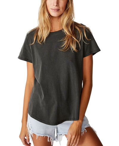 Cotton On Wo The One Crew Tee Charcoal