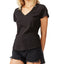 Cotton On Wo The One Fitted V Tee Dark Black