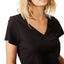 Cotton On Wo The One Fitted V Tee Dark Black
