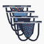 Cotton Stretch Jock Strap 3+1 Bonus Pack Blue
