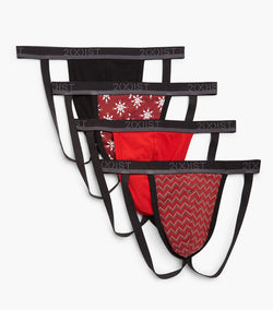 Cotton Stretch Jock Strap 3+1 Bonus Pack thumbnail 1