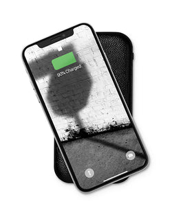 Courant Carry Leather Wireless Charger Black thumbnail 2