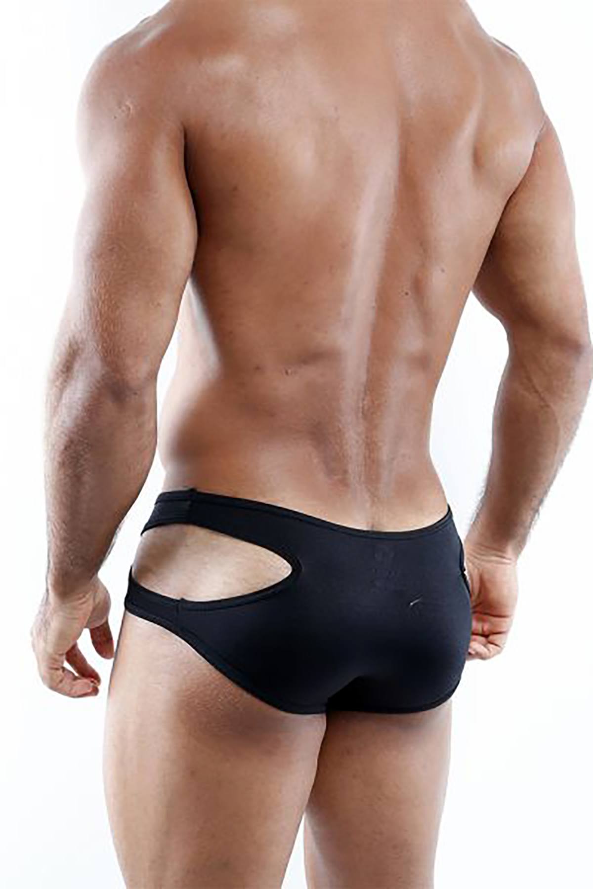 Cover Male Black Elegance Bikini Brief