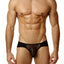 Cover Male Black Sheer Pouch Bikini Brief