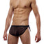Cover Male Black Sheer Running Short
