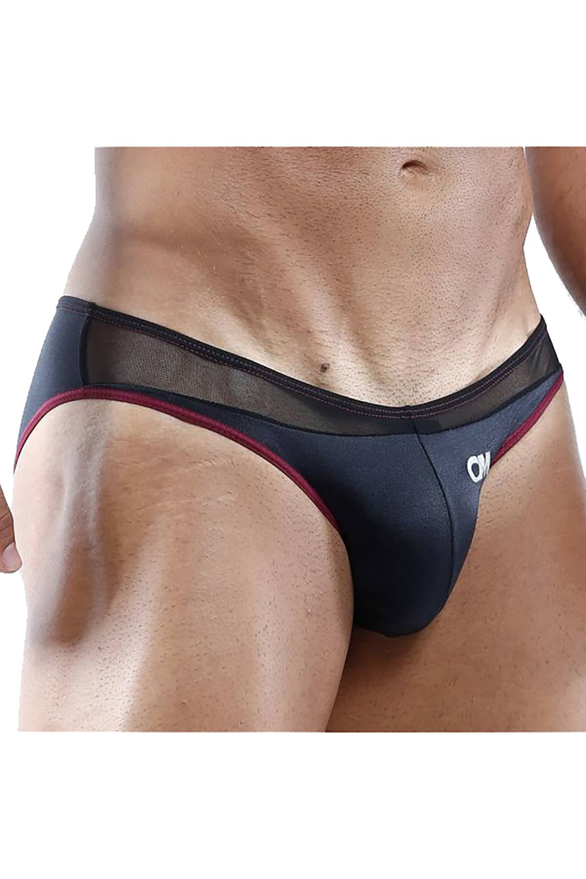 Cover Male Black Special-Occasion Bikini Brief