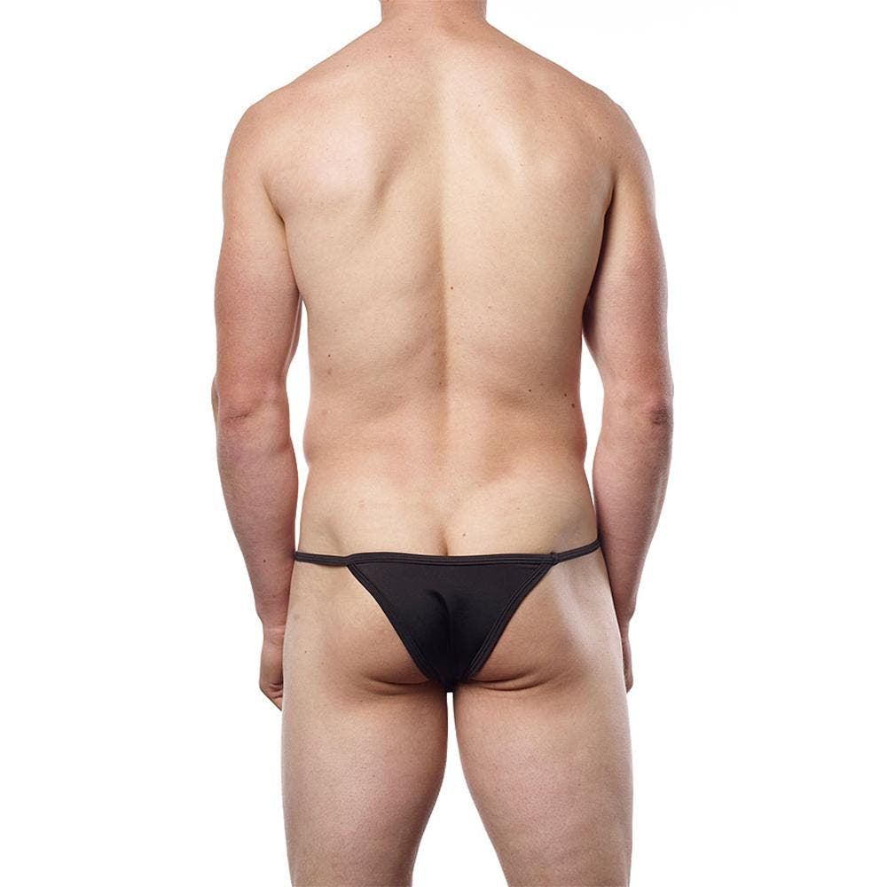 Cover Male Cm112 Black String Bikini