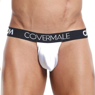 Cover Male Cmk018 White Slip Thong