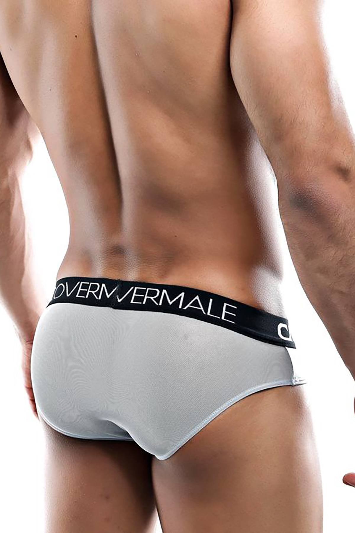 Cover Male Grey Mesh Brief