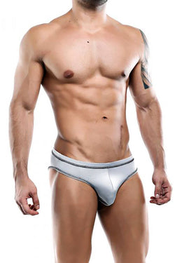 Cover Male Grey Sleek Nylon Brief thumbnail 1