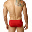 Cover Male Red Sheer Pouch Bikini Brief