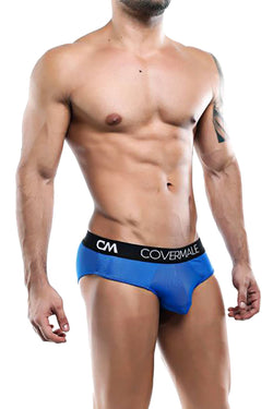 Cover Male Royal-Blue Mesh Brief thumbnail 1