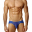 Cover Male Royal-Blue Sheer Pouch Bikini Brief