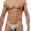 Cover Male White Sheer G-String