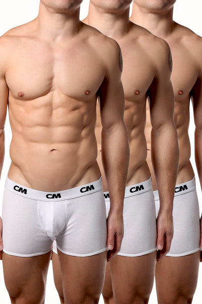 Cover Male White Trunk 3-Pack