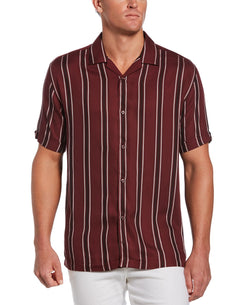 Cubavera Camp-collar Shirt Dark Red thumbnail 1