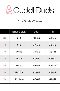 CuddlDuds Black/Grey Space-Dye Flex-Fit V-Neck Top thumbnail 3
