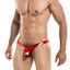 Cut For Men Red Skai Pouch Enhancing Thong