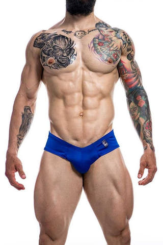 Cut For Men Royal Blue High Cut Cheeky Brief
