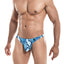 Cut For Men Snake Skin Classic Thong