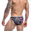 Cut For Men Tattoo Low Rise Bikini Brief