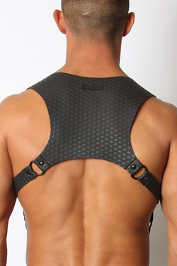 Cyclone Neoprene Harness Black thumbnail 2